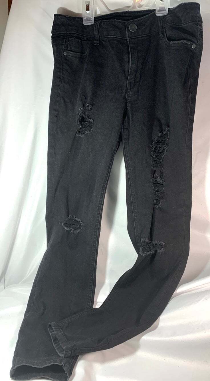 Cred NY Jrs Girls black Skinny Jeans size 5